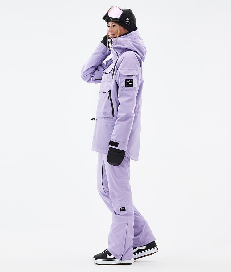 Akin W Giacca Snowboard Donna Faded Violet, Immagine 4 di 8