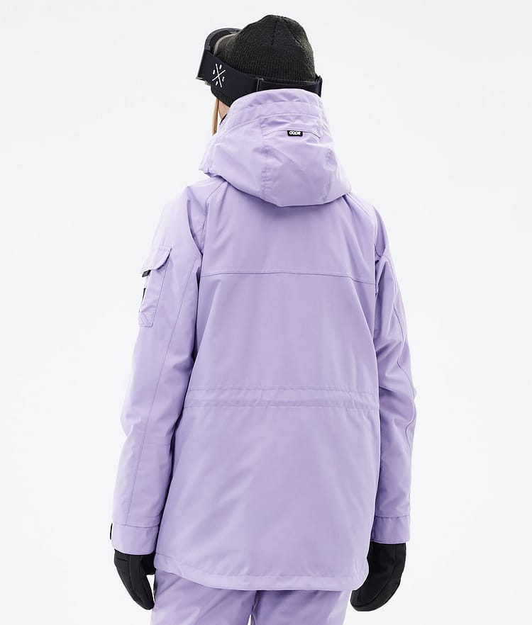 Akin W Snowboard Jacket Women Faded Violet, Image 7 of 8