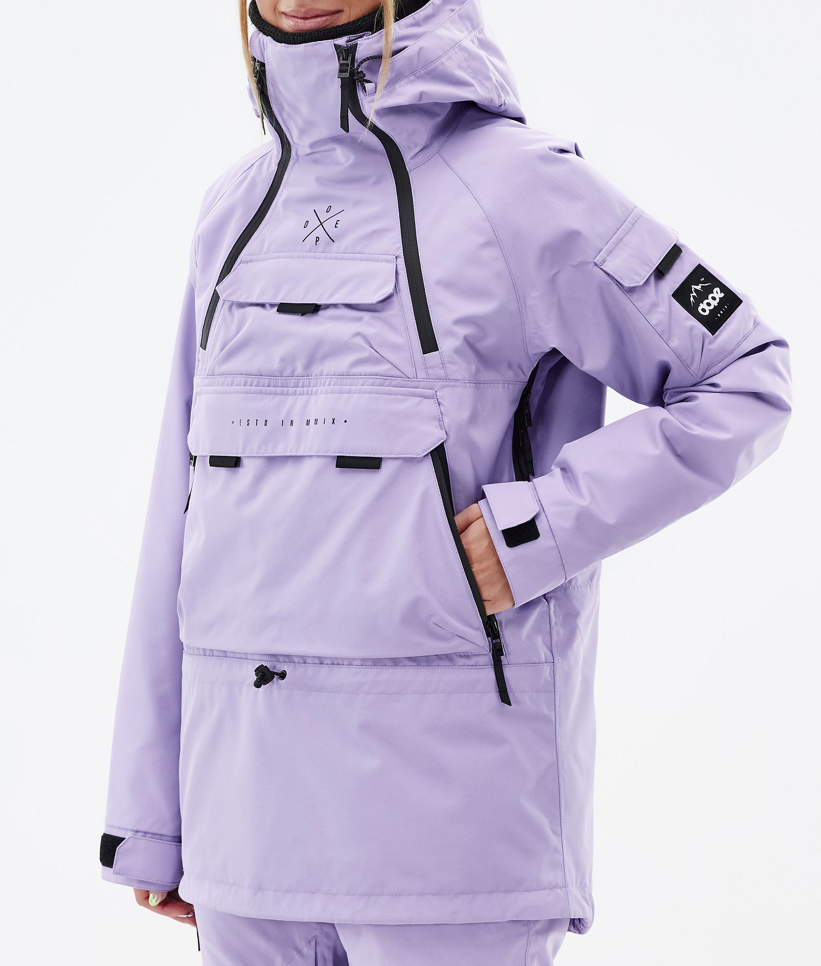 Akin W Snowboardjacka Dam Faded Violet Renewed, Bild 7 av 8