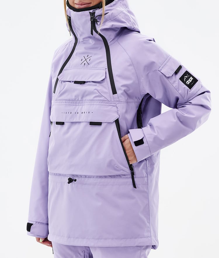 Akin W Ski Jacket Women Faded Violet, Image 8 of 8