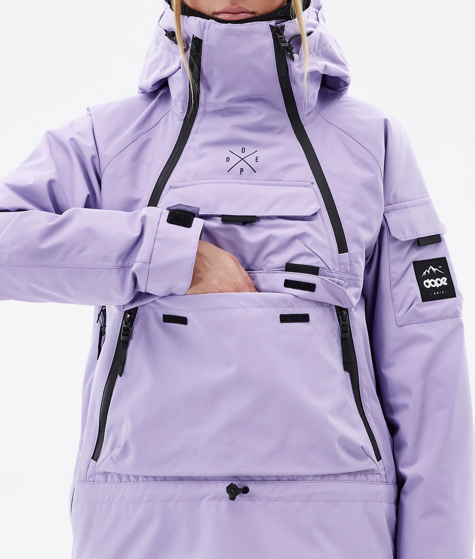 Akin W Ski Jacket Women Faded Violet, Image 8 of 8