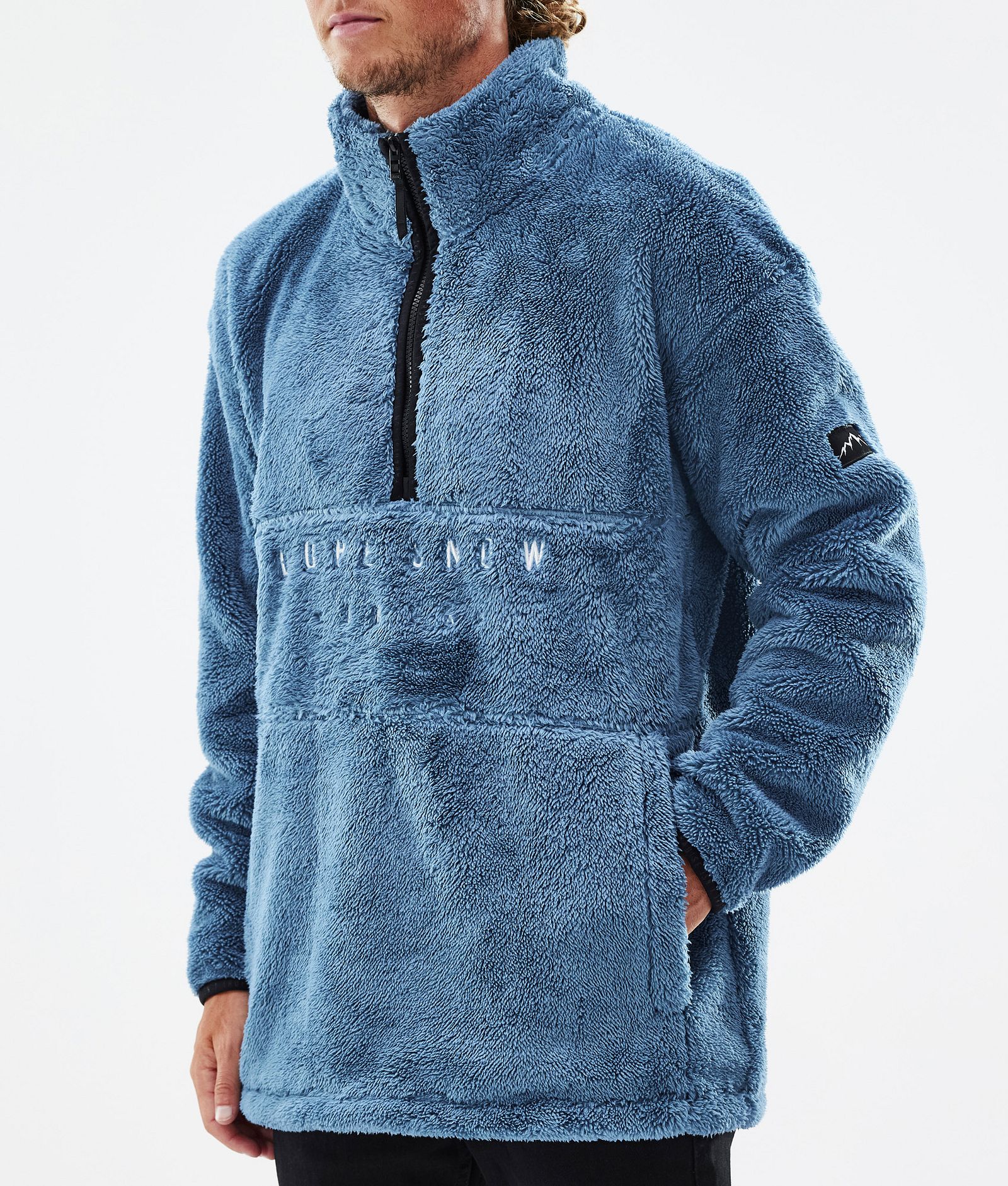 Pile 2022 Felpa Pile Uomo Blue Steel, Immagine 8 di 9