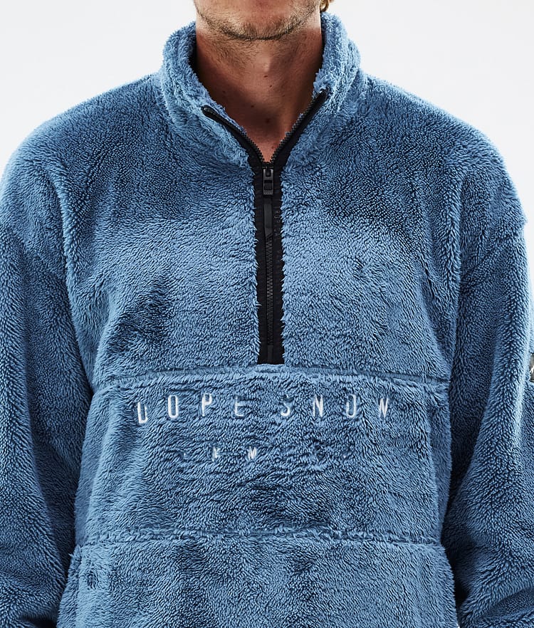 Pile 2022 Fleece Sweater Men Blue Steel