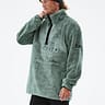 Dope Pile 2022 Fleece Sweater Men Faded Green