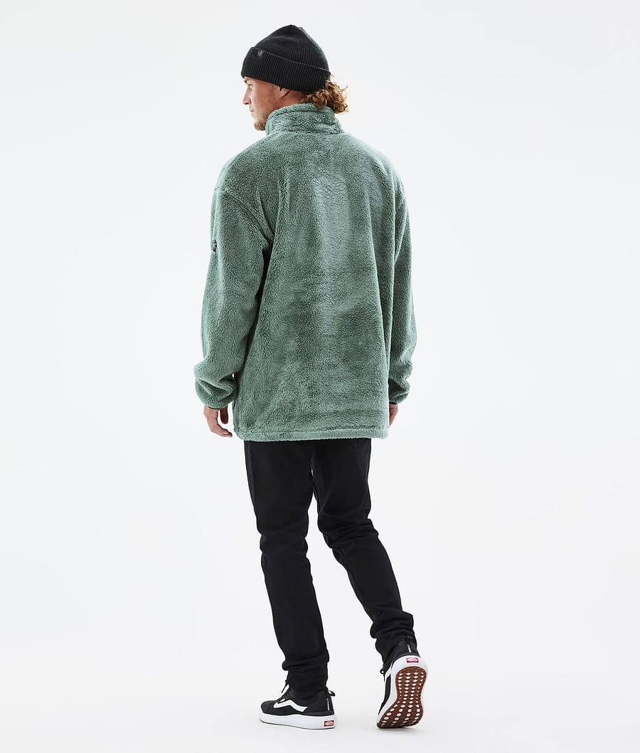 Pile 2022 Fleece Sweater Men Faded Green