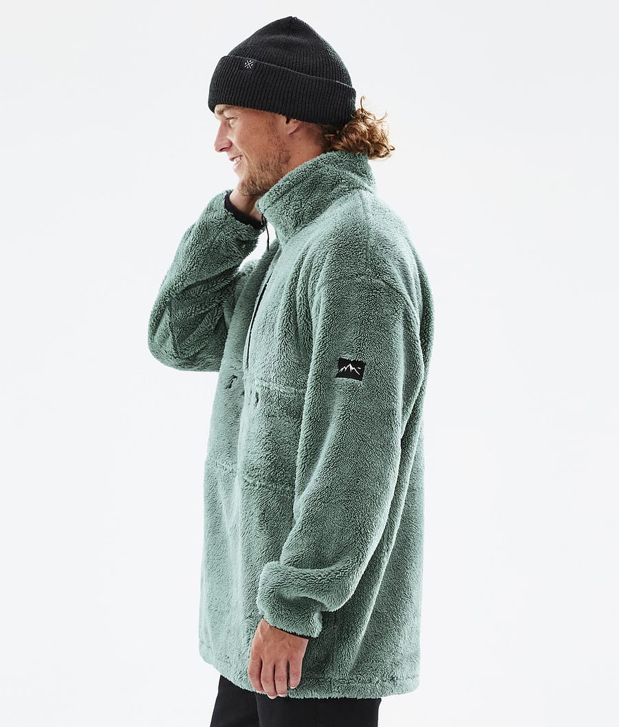 Pile 2022 Fleece Sweater Men Faded Green