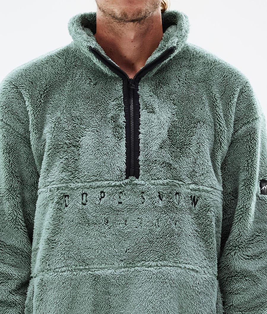 Pile 2022 Fleece Sweater Men Faded Green