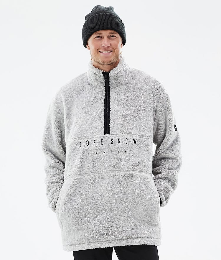 Pile 2022 Fleecepullover Herren Light Grey, Bild 1 von 9