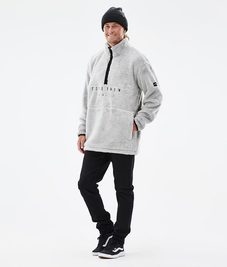 Pile 2022 Fleecepullover Herren Light Grey, Bild 3 von 9