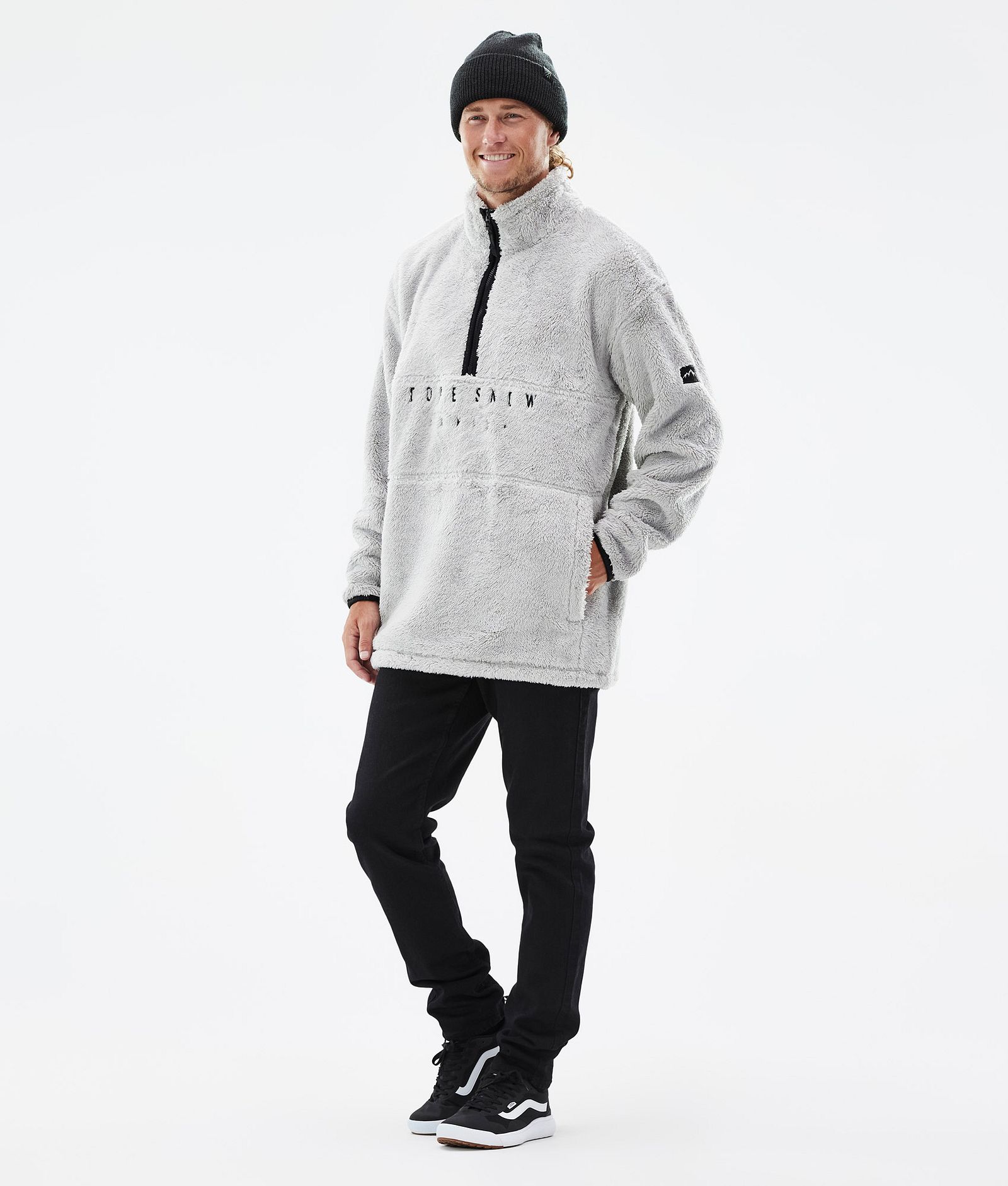Pile 2022 Fleecepullover Herren Light Grey, Bild 3 von 9