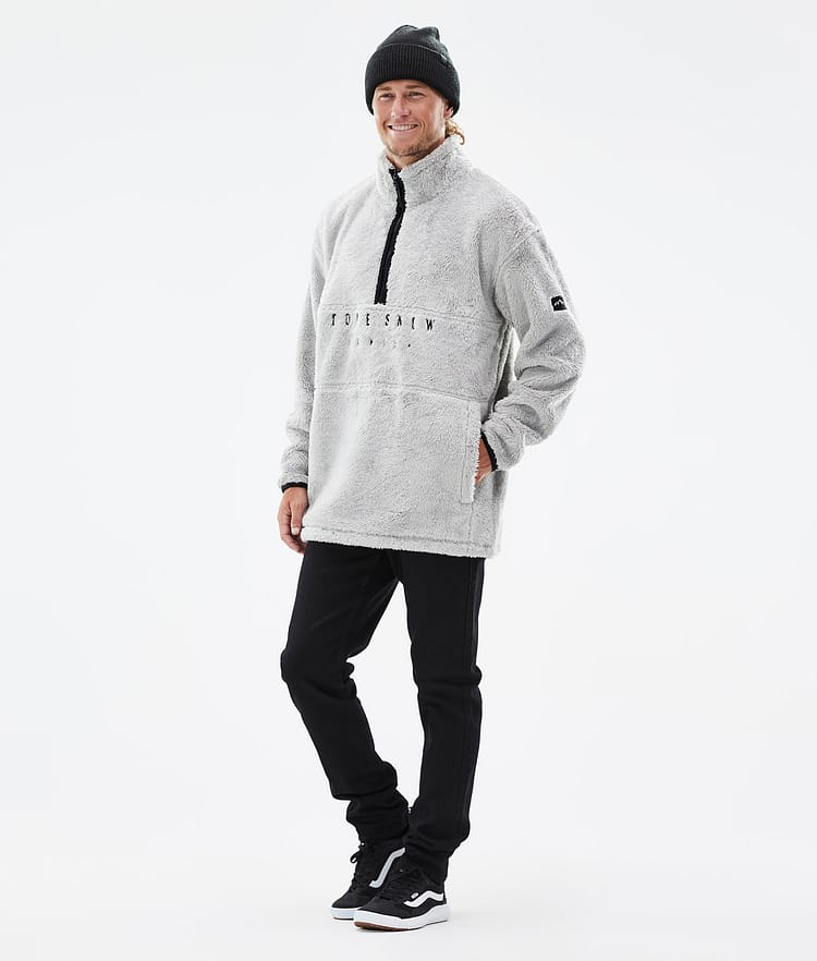 Pile 2022 Sweter Polarowy Mężczyźni Light Grey