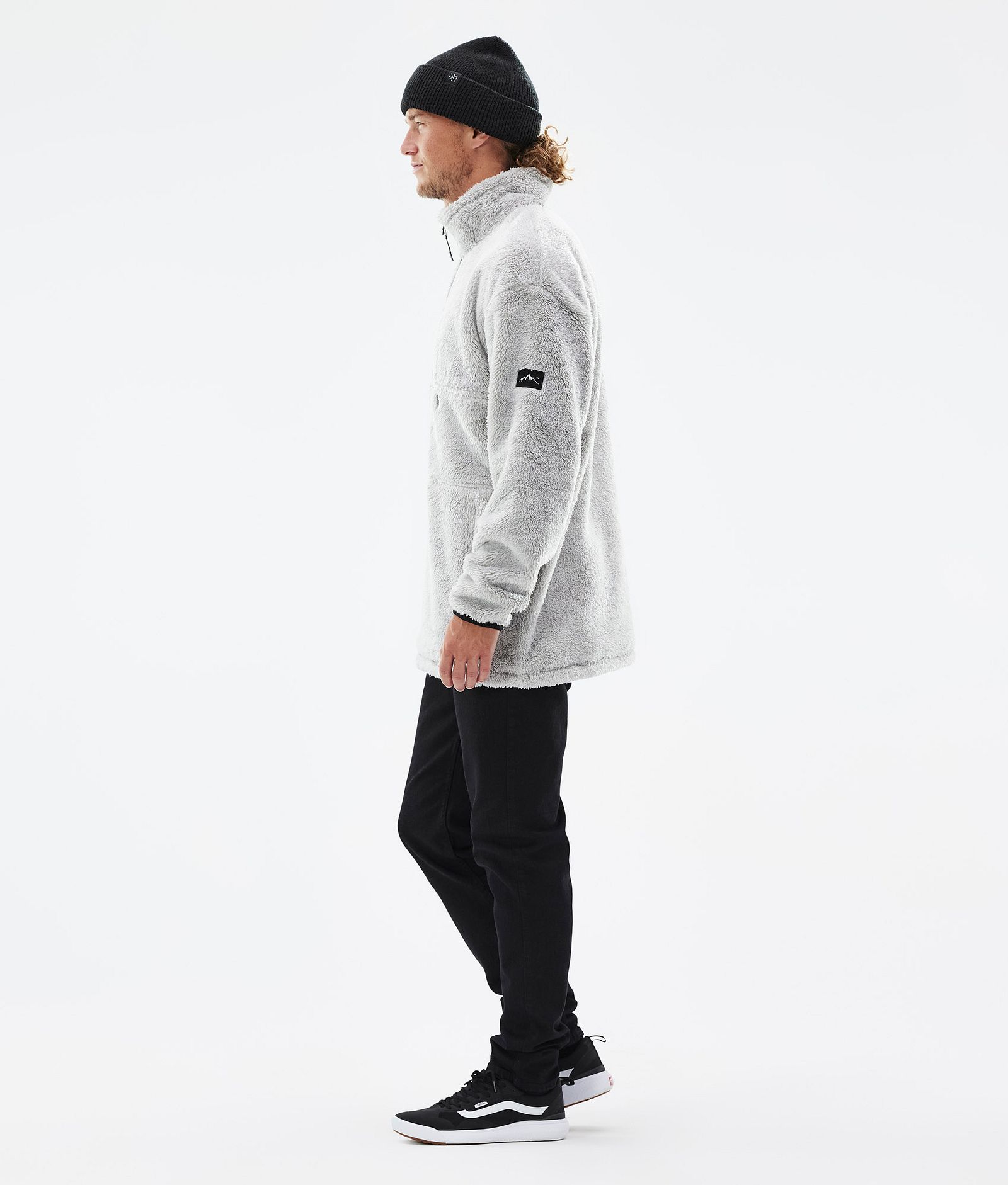Pile 2022 Fleecepullover Herren Light Grey, Bild 4 von 9