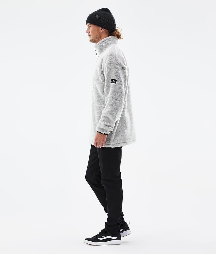 Pile 22 Fleece Sweater Men Light Grey, Image 4 of 9