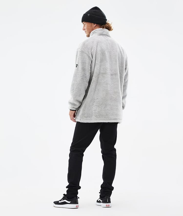 Pile 2022 Fleece Sweater Men Light Grey