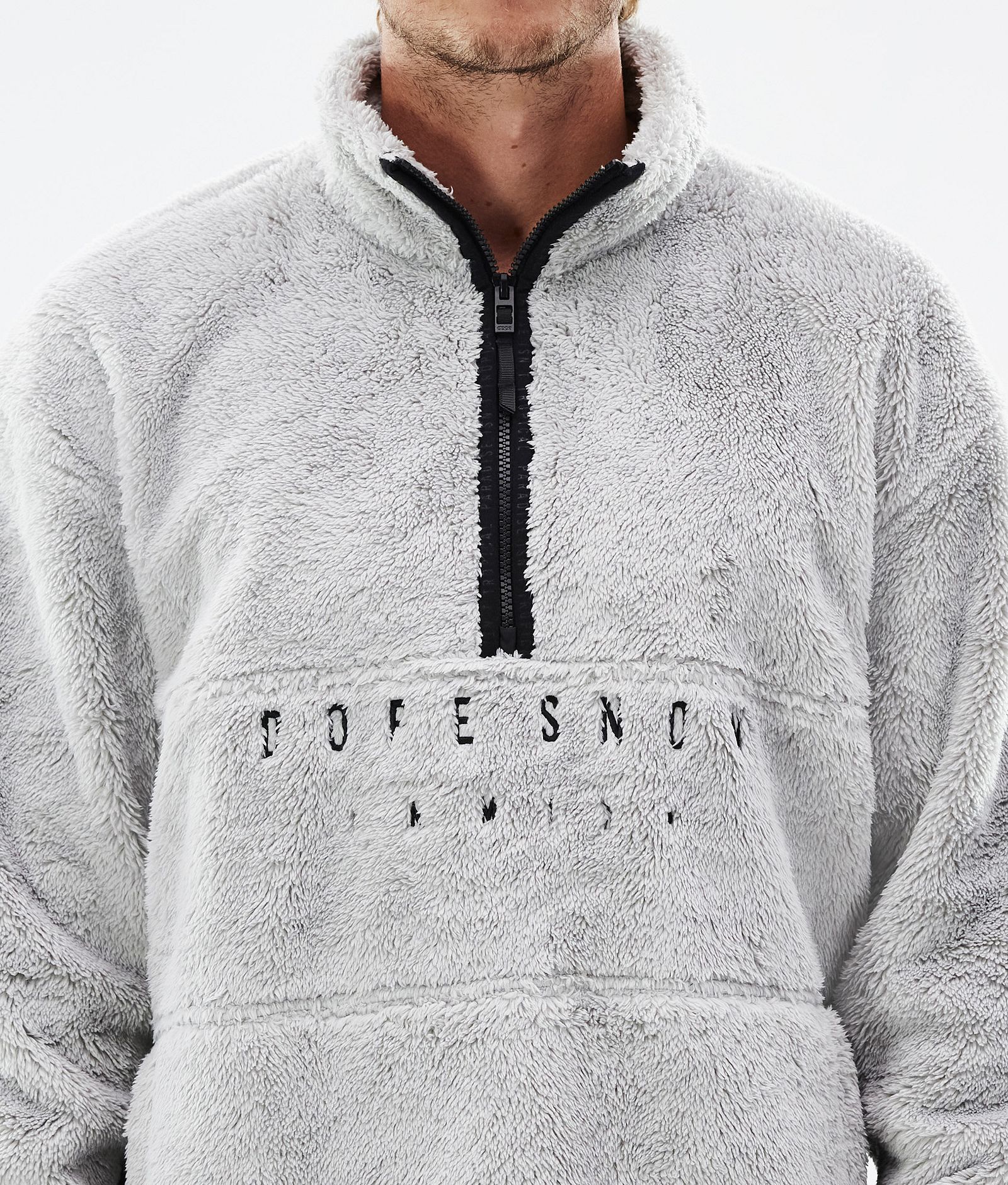 Pile 2022 Fleecepullover Herren Light Grey, Bild 9 von 9