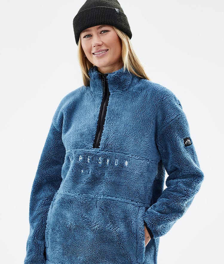 Pile W 2022 Sweat Polaire Femme Blue Steel, Image 2 sur 8
