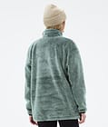 Pile W 2022 Felpa Pile Donna Faded Green, Immagine 6 di 8