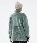 Pile W 2022 Fleece Trui Dames Faded Green