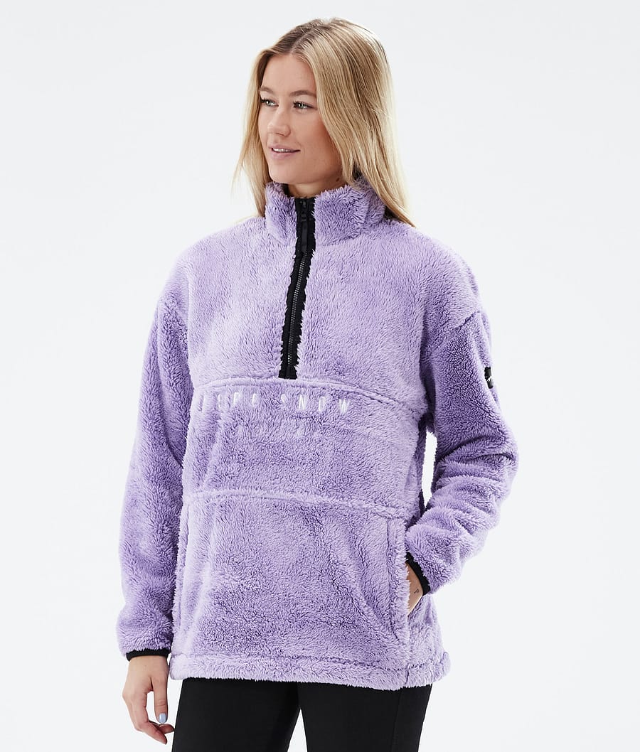 Pile W Fleece Sweater Women Faded Violet
