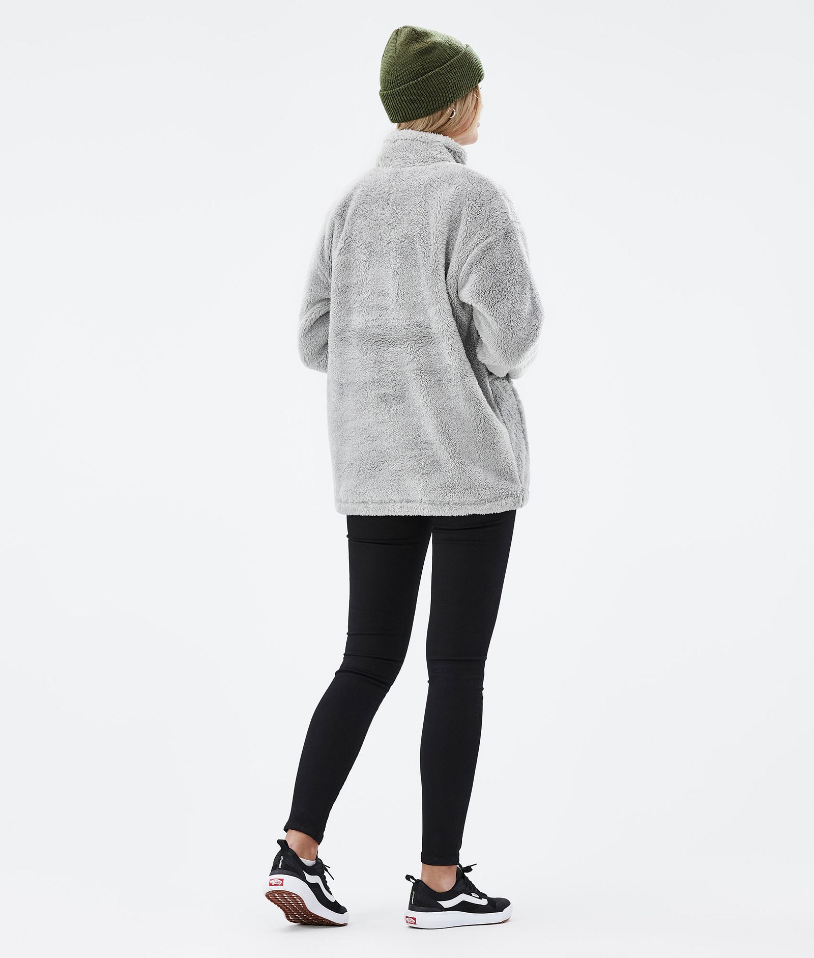 Dope Pile W 2022 Fleece Sweater Women Light Grey | Dopesnow.com
