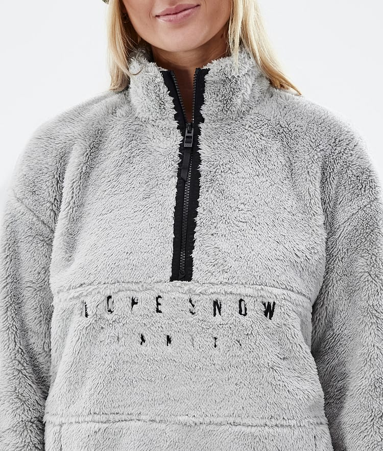 Pile W 22 Sweat Polaire Femme Light Grey, Image 8 sur 8