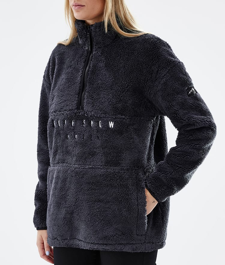Pile W 2022 Fleecepullover Damen Phantom, Bild 7 von 8