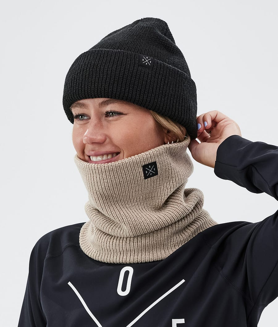 2X-UP Knitted Facemask Sand