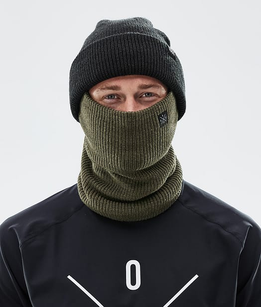 Dope 2X-UP Knitted 22 Facemask Olive Green
