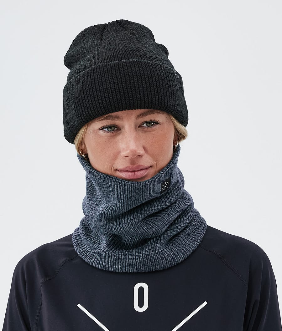 2X-UP Knitted Facemask Metal Blue