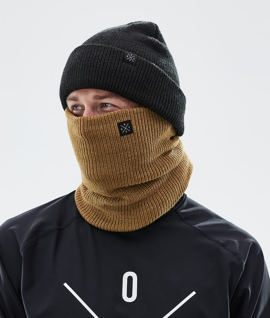 2X-UP Knitted 2022 Facemask Gold