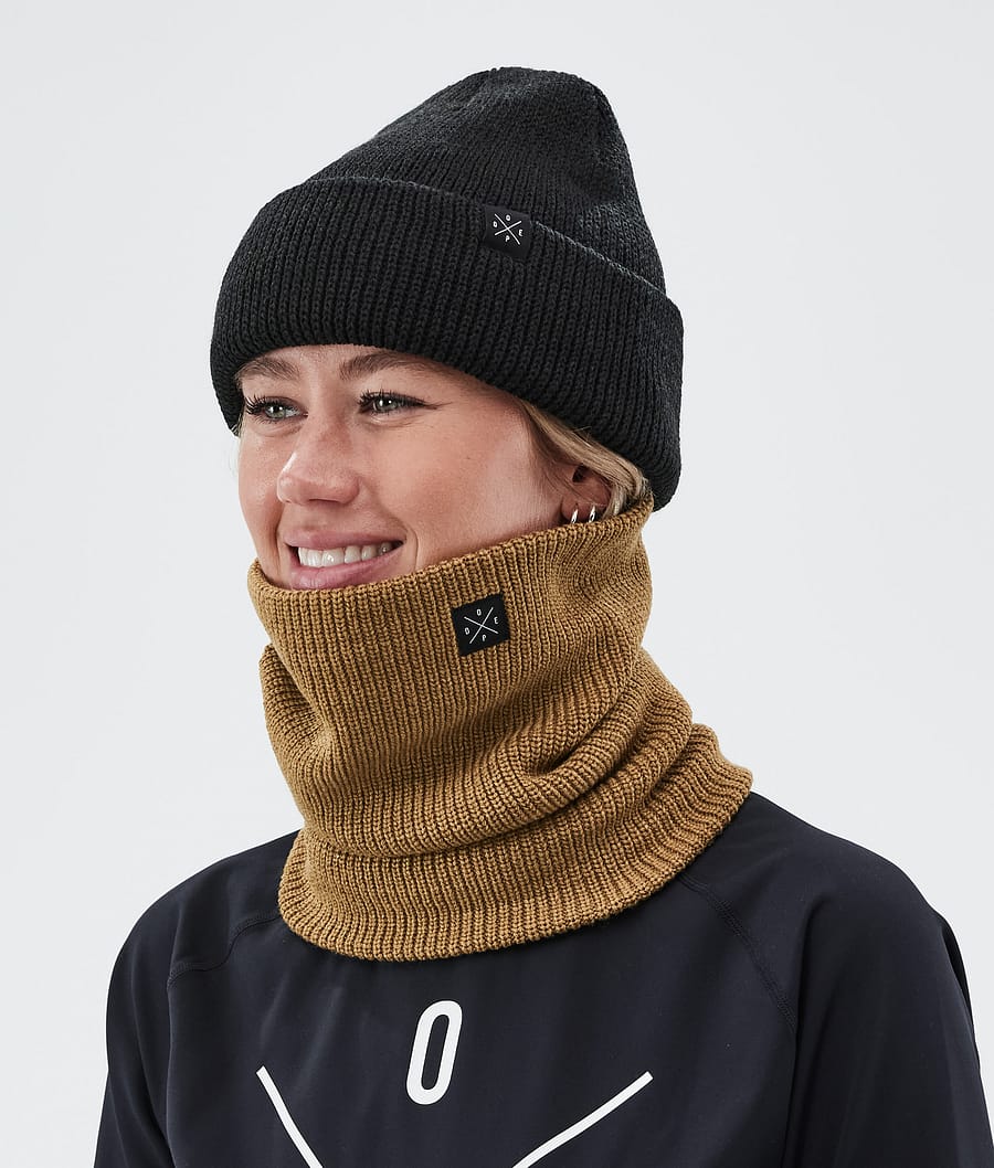 2X-UP Knitted Halsedisse Gold