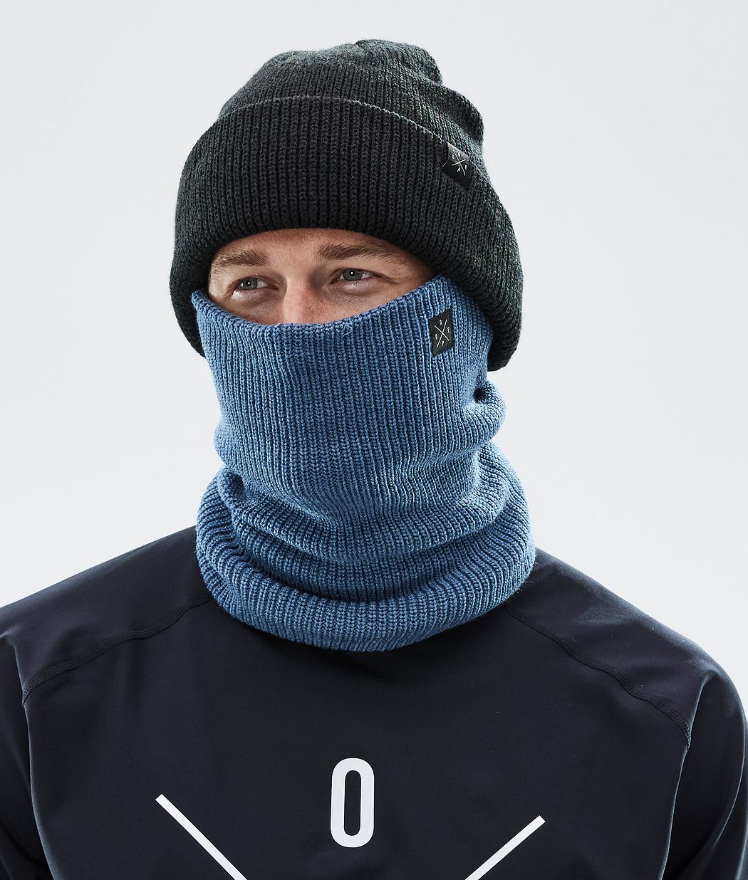 2X-UP Knitted Facemask Blue Steel