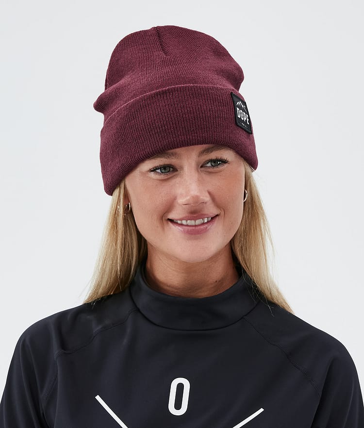 Paradise 22 Beanie Burgundy, Image 3 of 3