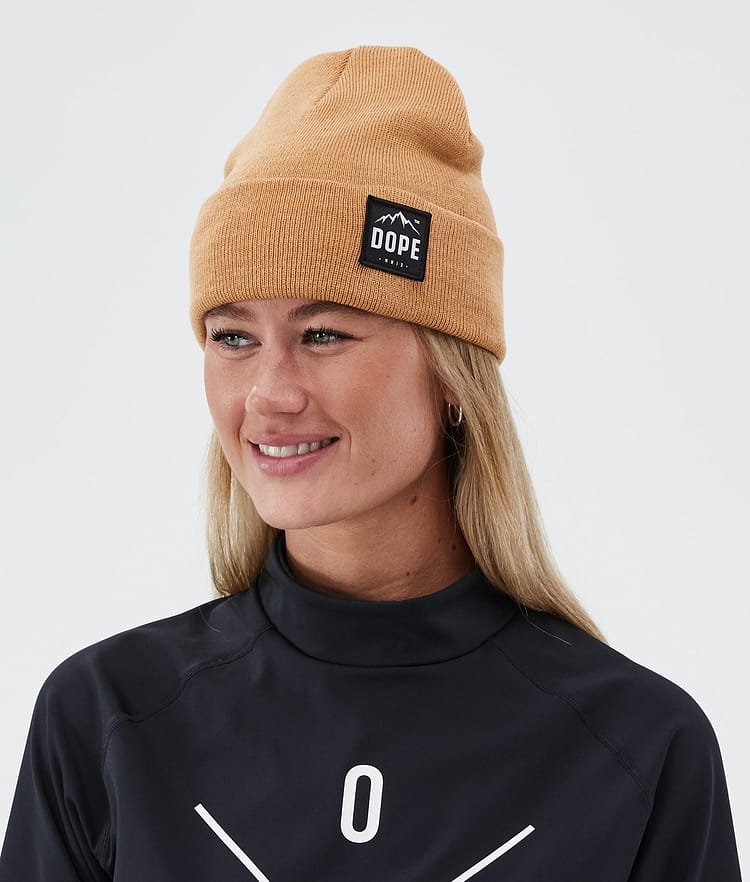 Paradise 2022 Beanie čepice Khaki Yellow