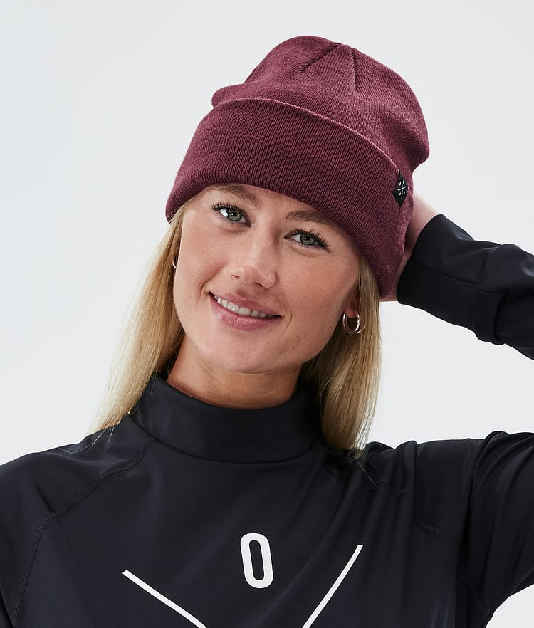 Solitude 2022 Czapka Beanie Burgundy, Zdjęcie 4 z 4