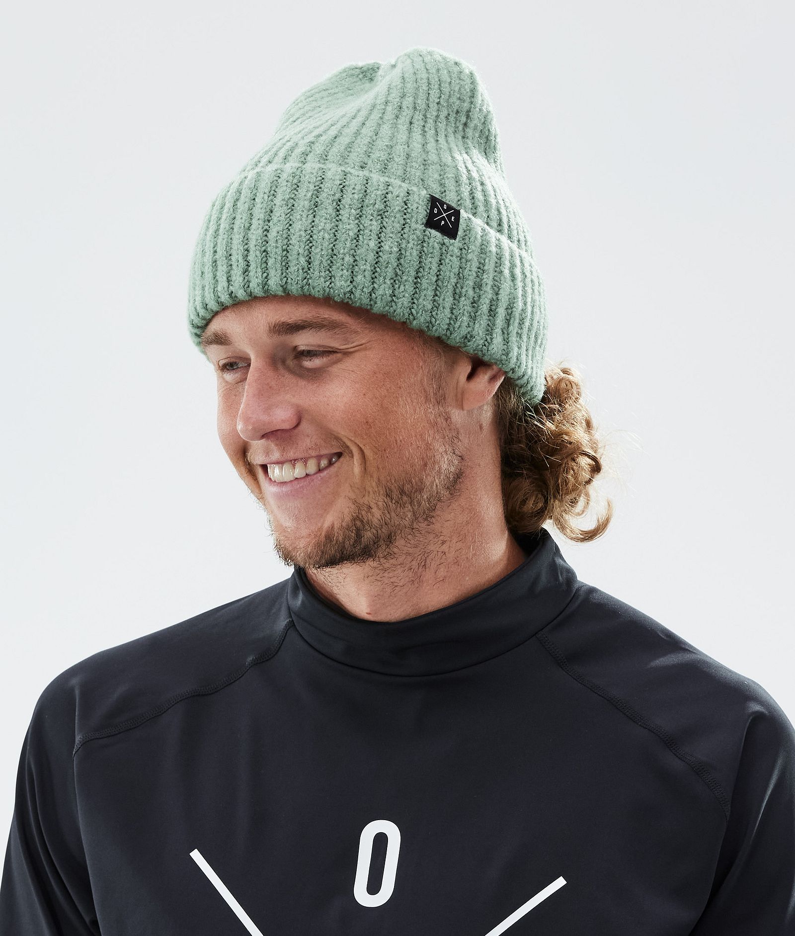 Chunky 2022 Beanie čepice Faded Green, Obrázek 2 z 3