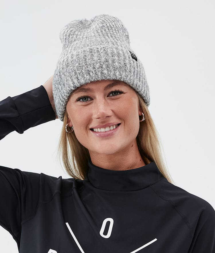 Chunky 2022 Beanie Grey Melange, Image 3 of 3