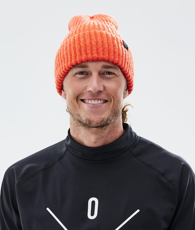 Chunky 2022 Beanie Orange, Image 2 of 3