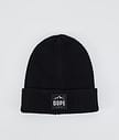 Ribbed Paradise Beanie Men Black