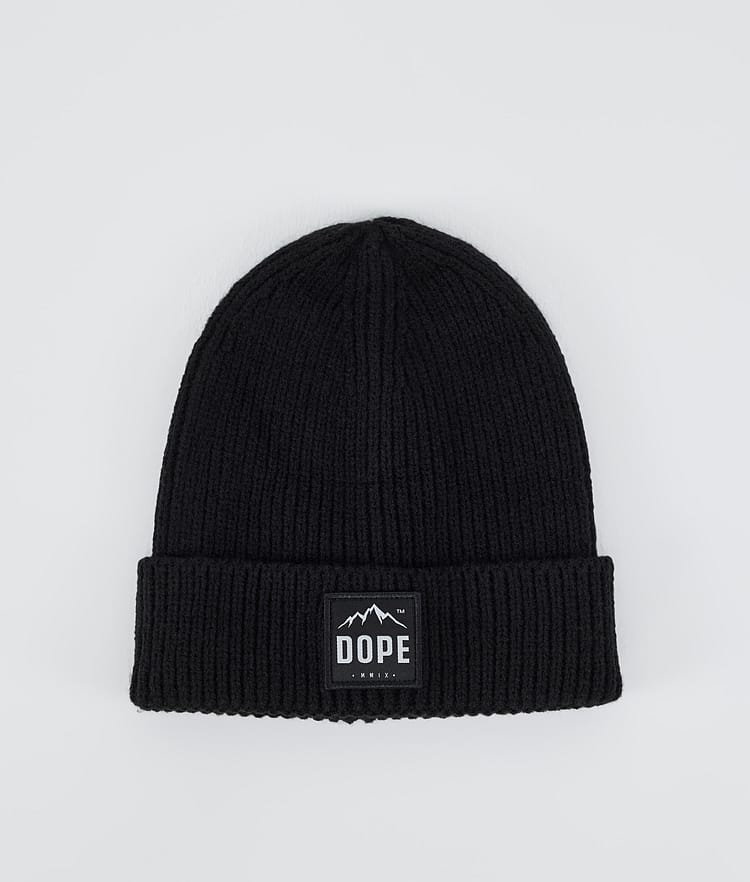 Ribbed Paradise Beanie Black