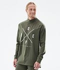 Snuggle 2022 Tee-shirt thermique Homme 2X-Up Olive Green, Image 1 sur 5