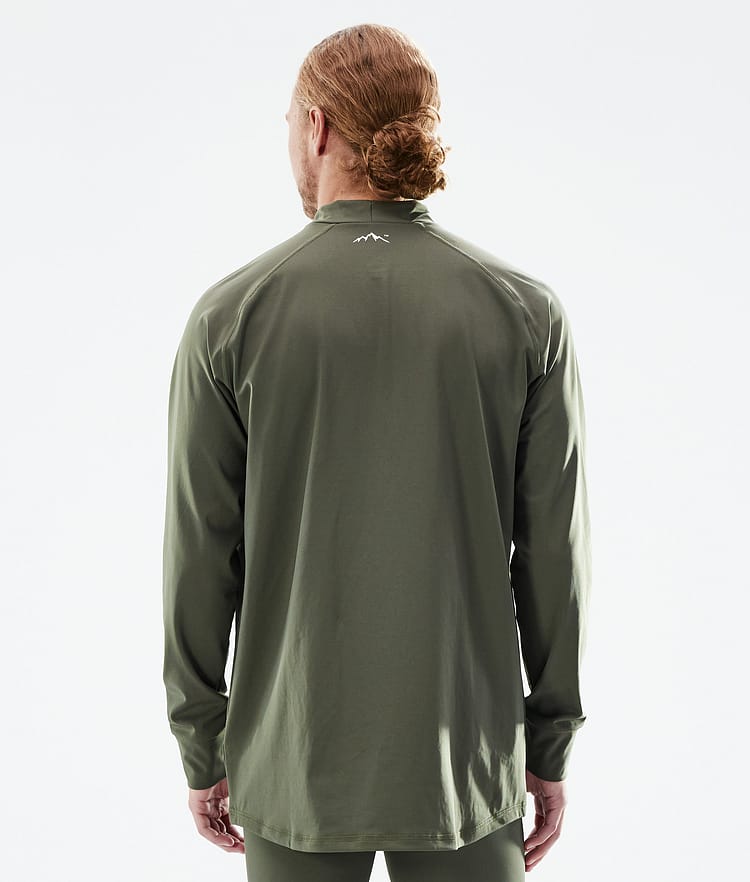 Snuggle 2022 Base Layer Top Men 2X-Up Olive Green, Image 3 of 5