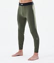 Snuggle 2022 Legginsy Termoaktywne Mężczyźni 2X-Up Olive Green