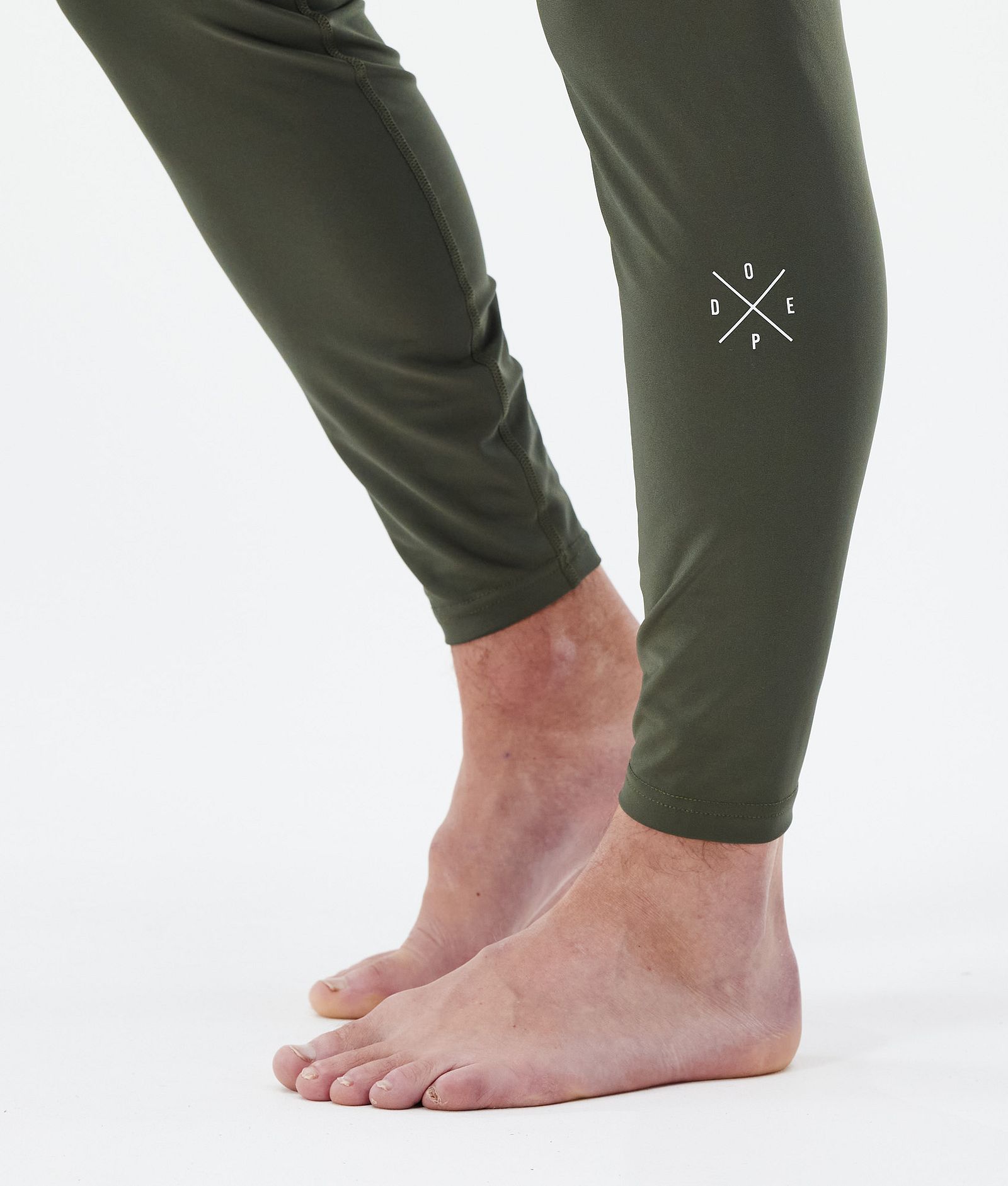 Snuggle 2022 Legginsy Termoaktywne Mężczyźni 2X-Up Olive Green, Zdjęcie 7 z 7