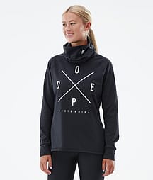 Dope Snuggle W 22 Base Layer Top Women 2X-Up Black