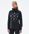 Snuggle W 22 Base Layer Top Women Black