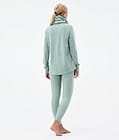 Snuggle W 2022 Underställströja Dam 2X-Up Faded Green, Bild 5 av 6