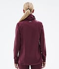 Snuggle W 2022 Base Layer Top Women 2X-Up Burgundy, Image 3 of 6