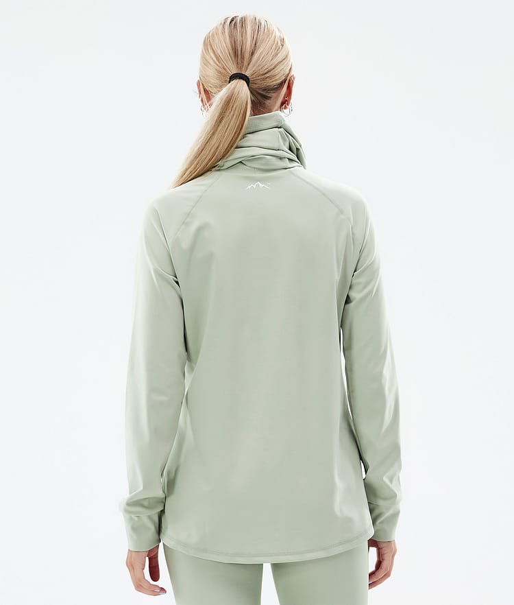 Snuggle W 2022 Base Layer Top Women 2X-Up Soft Green, Image 3 of 6