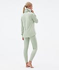 Snuggle W 2022 Base Layer Top Women 2X-Up Soft Green, Image 5 of 6